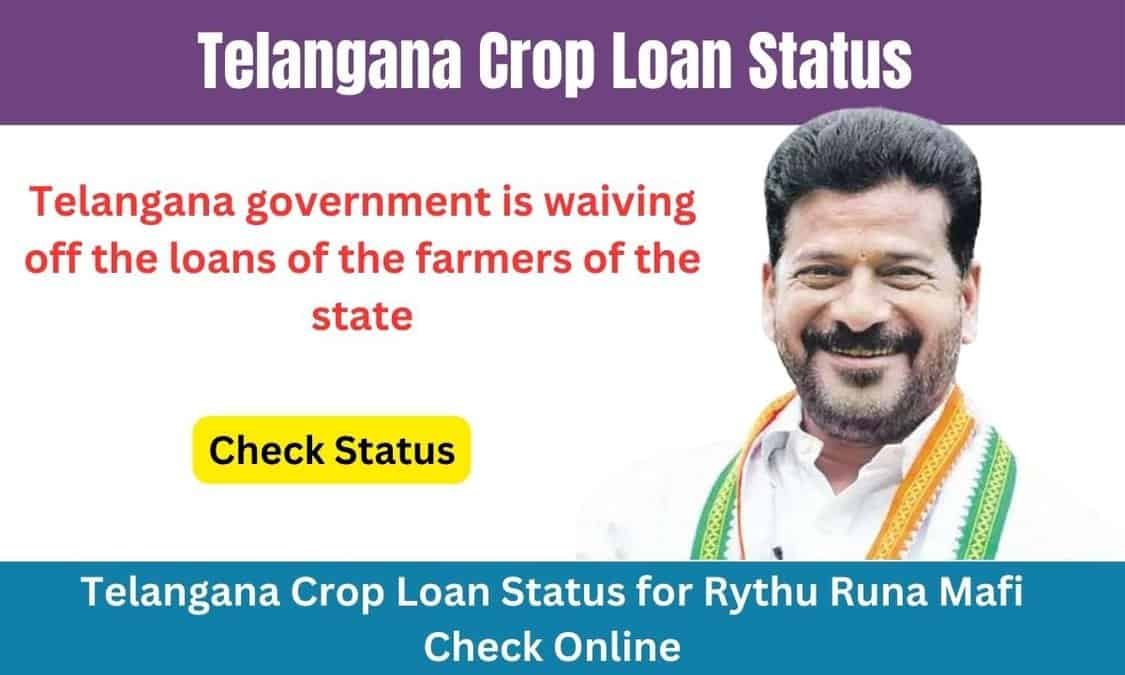 Telangana Crop Loan Status
