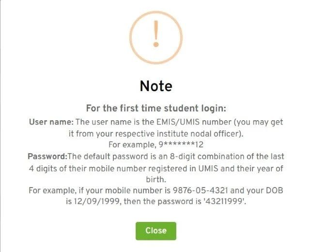 Tamil Pudhalvan Scheme UMIS Login