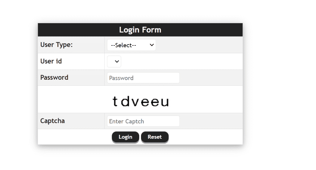 Login Form