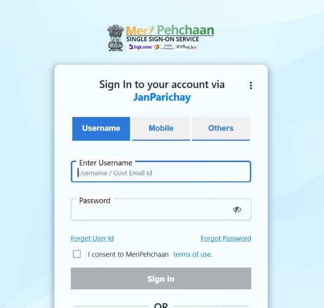 Sign In To Your Account