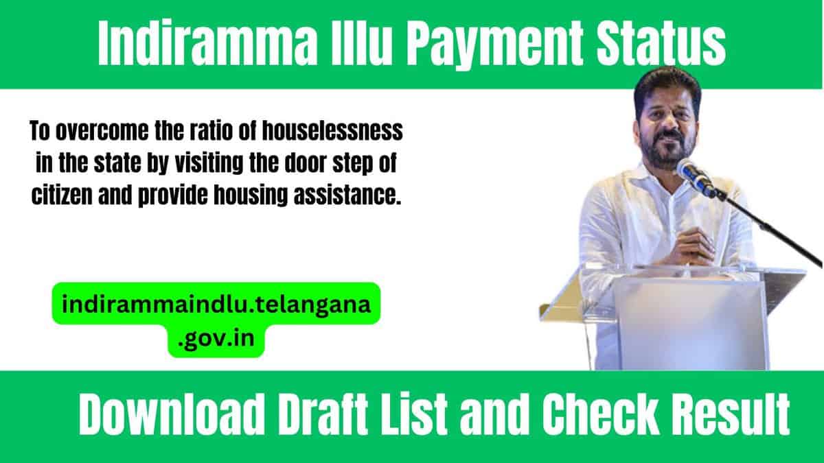 Indiramma Illu Payment Status