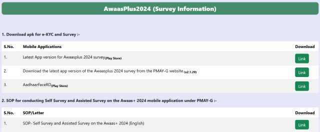 Awaas Plus2024 option