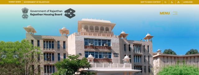 Rajasthan Housing Scheme website